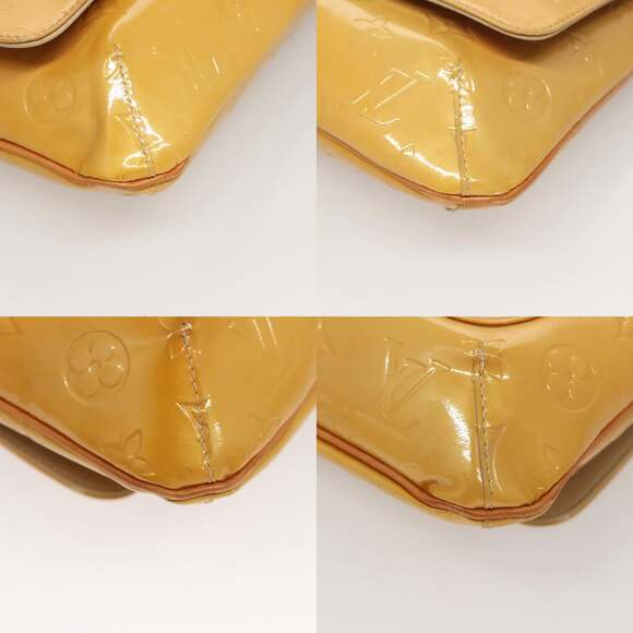 LOUIS VUITTON Monogram Vernis Thompson Street Bag Beige M91301 - Picture 10 of 12